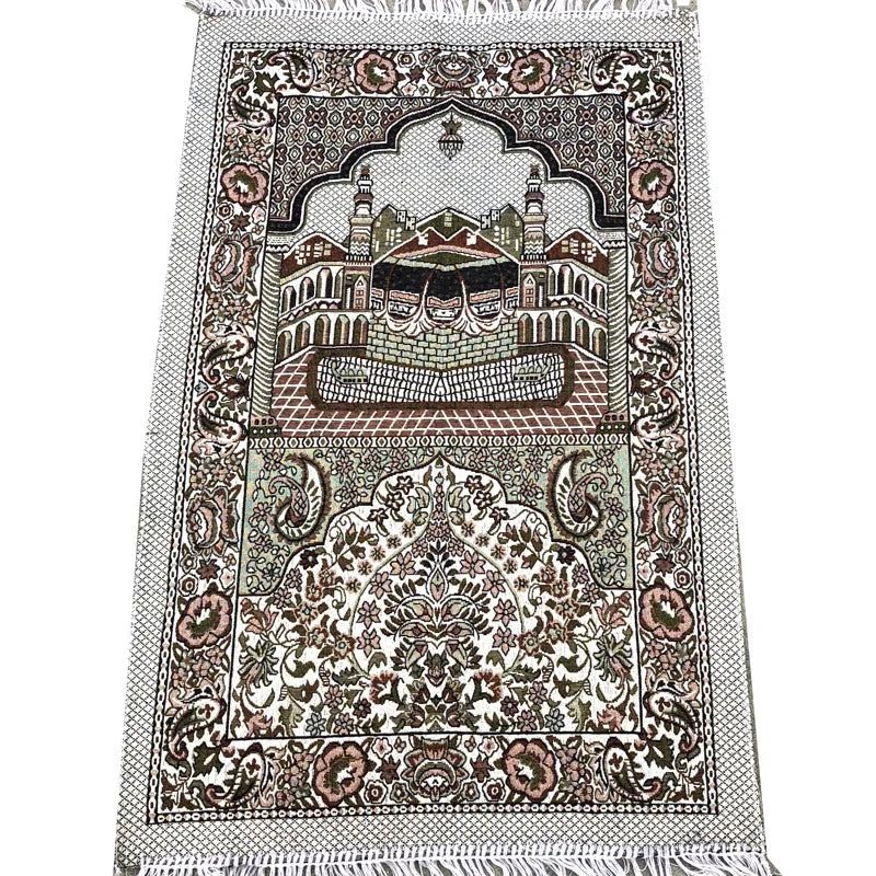 Makkah Classic Braided Prayer Mat