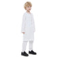 Boys Long Sleeve Kaftan/Abaya/Jubbah/Robe (White/Grey Green/Coffe/Beige)