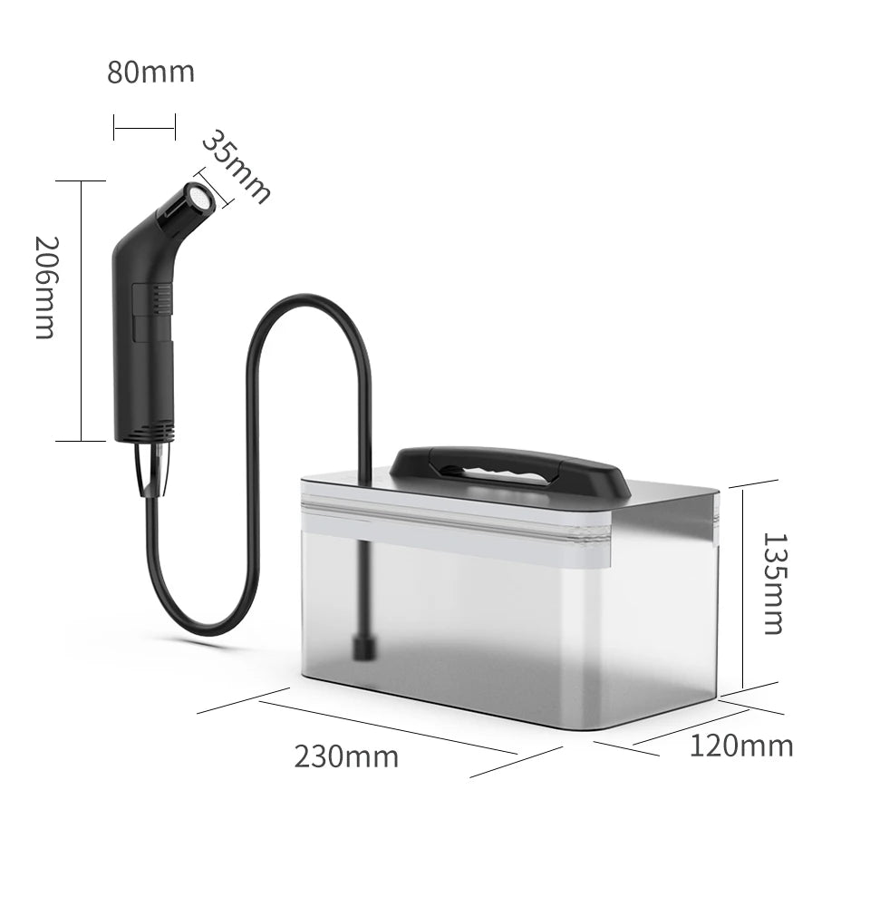 Portable Electric Bidet w/ 2.3L Tank