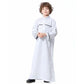 Boys Long Sleeve Kaftan/Abaya/Jubbah/Robe (Black/Beige/Grey/White)