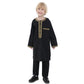 Boys Long Sleeve Kaftan/Abaya/Jubbah/Robe w/ Gold Trim (Black/Beige/Coffee/White)