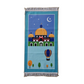 Muslim Children Prayer Rugs Islamic Kids Hajji Gift Mat Janamaz Sejadah