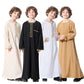 Boys Long Sleeve Kaftan/Abaya/Jubbah/Robe (Beige/Black/White/Camel)