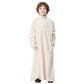 Boys Solid (Beige/White/Dark Red/Sky Blue) Long Sleeve Kaftan/Abaya/Jubbah/Robe