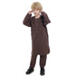 Boys Long Sleeve Kaftan/Abaya/Jubbah/Robe (White/Grey Green/Coffe/Beige)