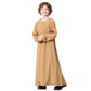 Boys Long Sleeve Kaftan/Abaya/Jubbah/Robe (Beige/Black/White/Camel)